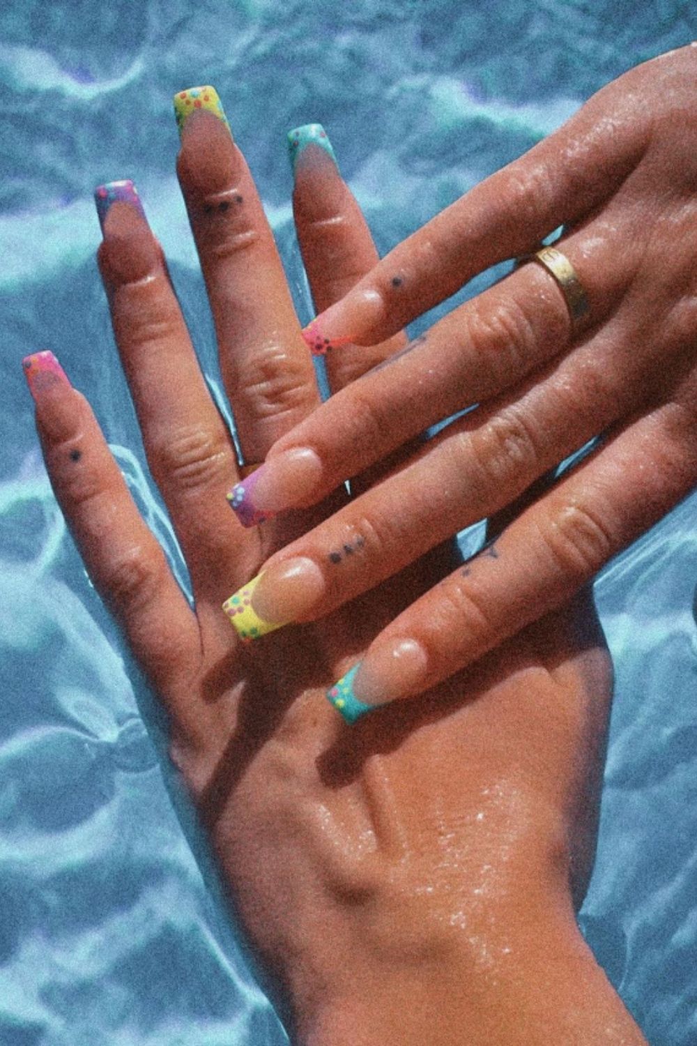 Awesome Summer Coffin Nails You'll Want To Try 2021!