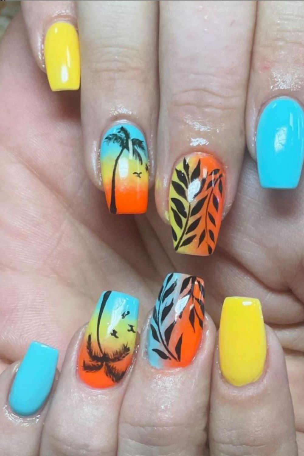 Beach Nail Designs: 40 Pretty Nail Ideas For Vacation!