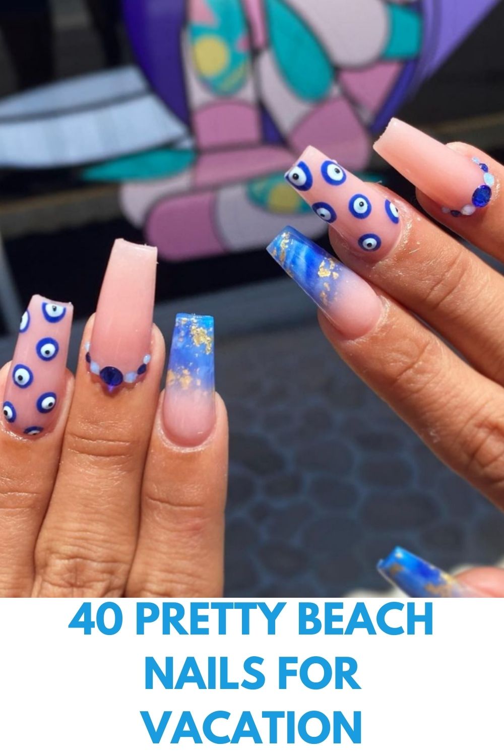 Beach Nail Designs: 40 Pretty Nail Ideas For Vacation!