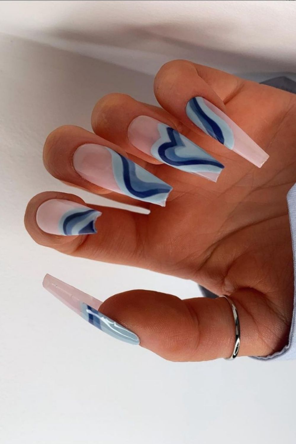 Awesome Summer Coffin Nails You'll Want To Try 2021!