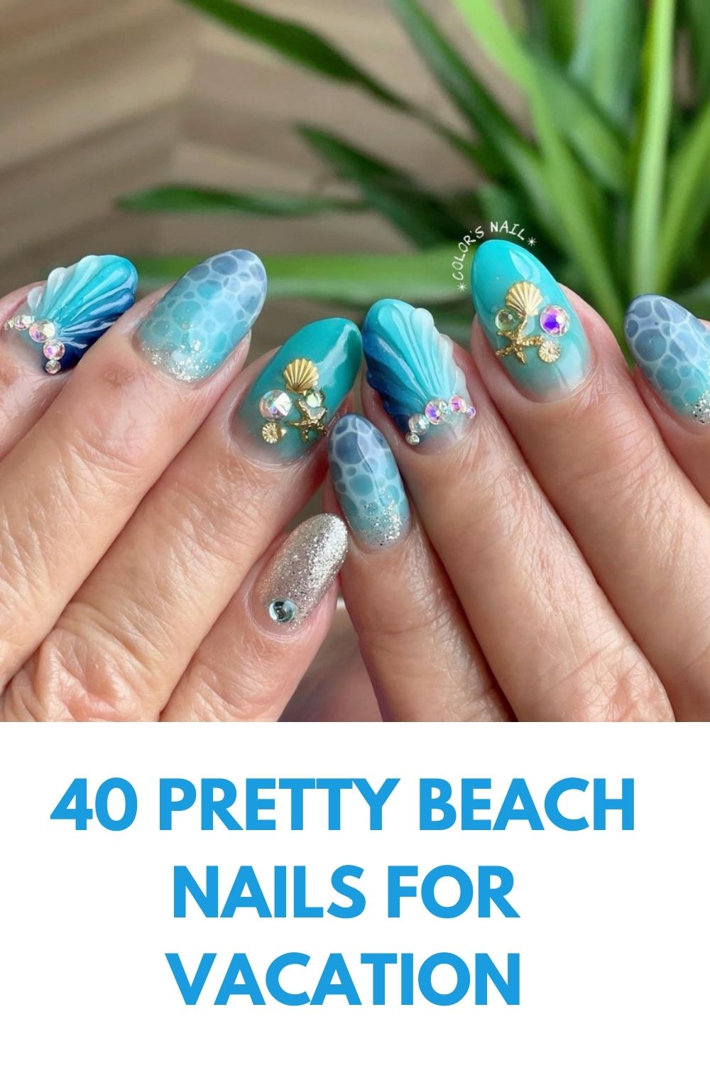 Beach Nail Designs: 40 Pretty Nail Ideas For Vacation!