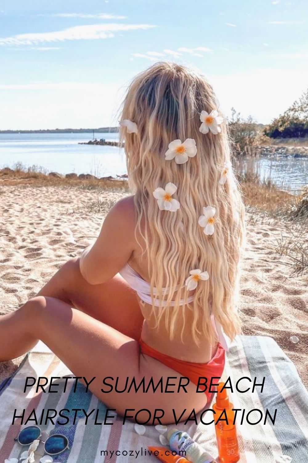 Beautiful Beach Hairstyle For A Meaningful Vacation 2021!