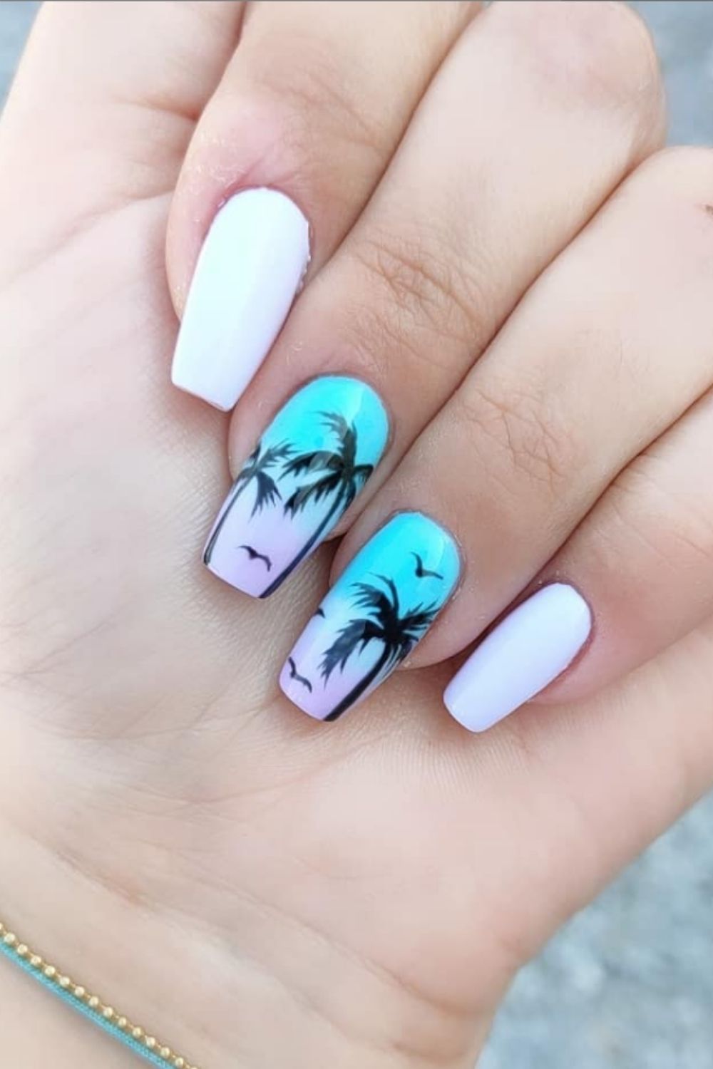 Beach Nail Designs: 40 Pretty Nail Ideas For Vacation!