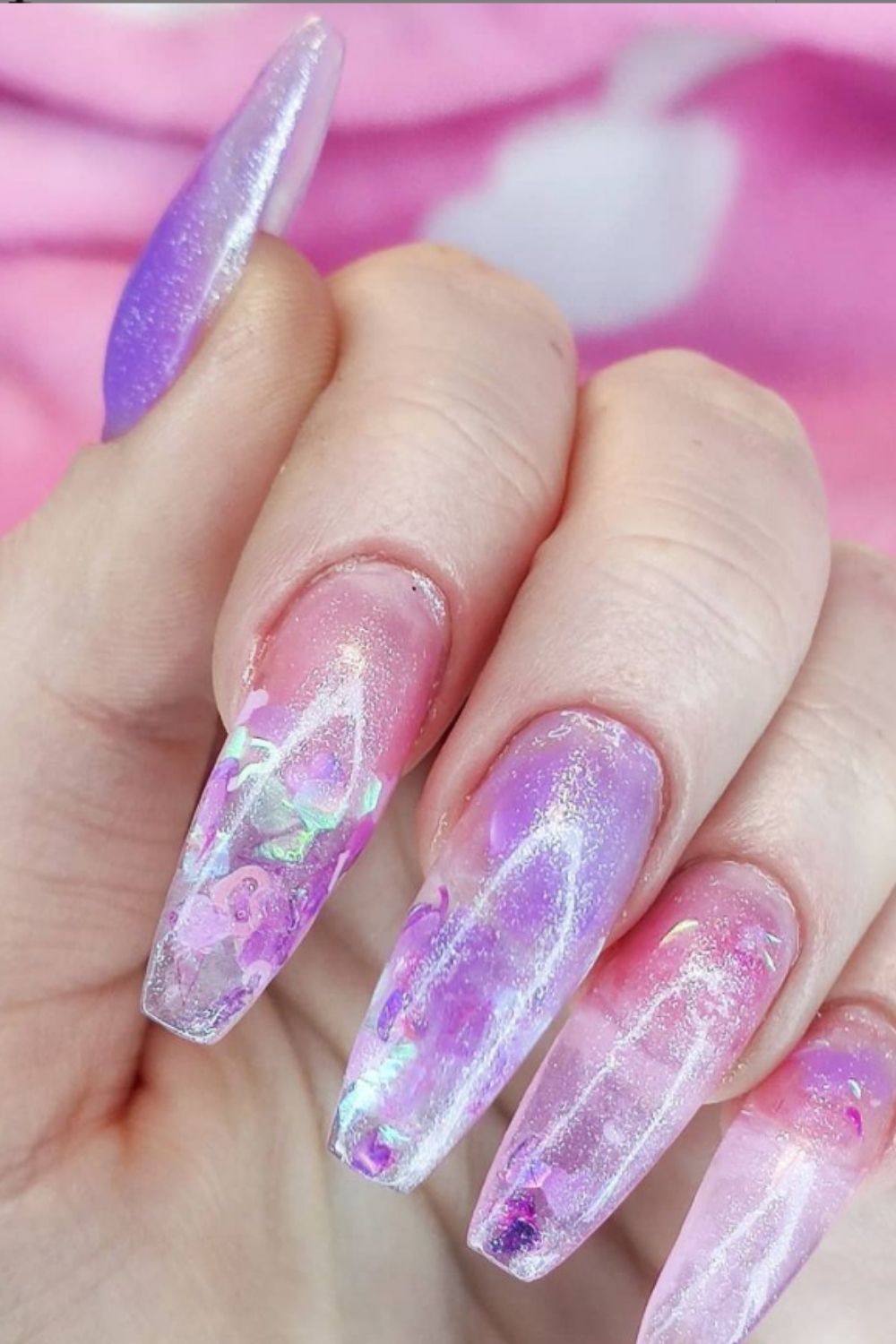 Awesome Summer Coffin Nails You'll Want To Try 2021!