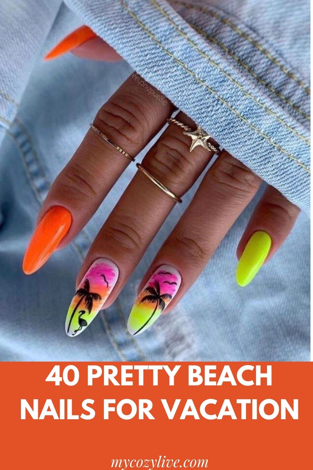 Beach Nail Designs: 40 Pretty Nail Ideas For Vacation!