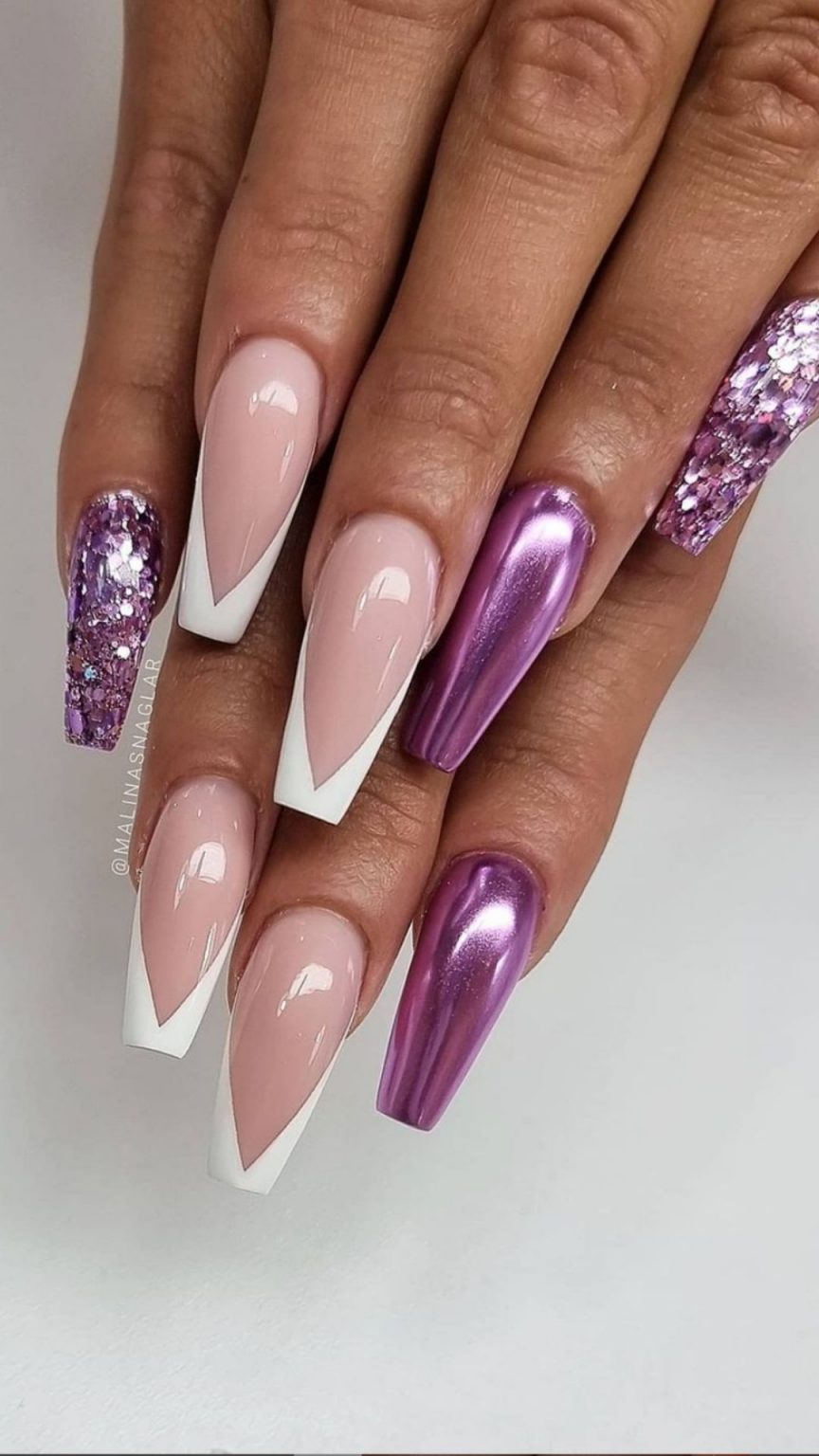 65+ Colored acrylic coffin nails for Summer and Fall 2021! Page 8 of 68