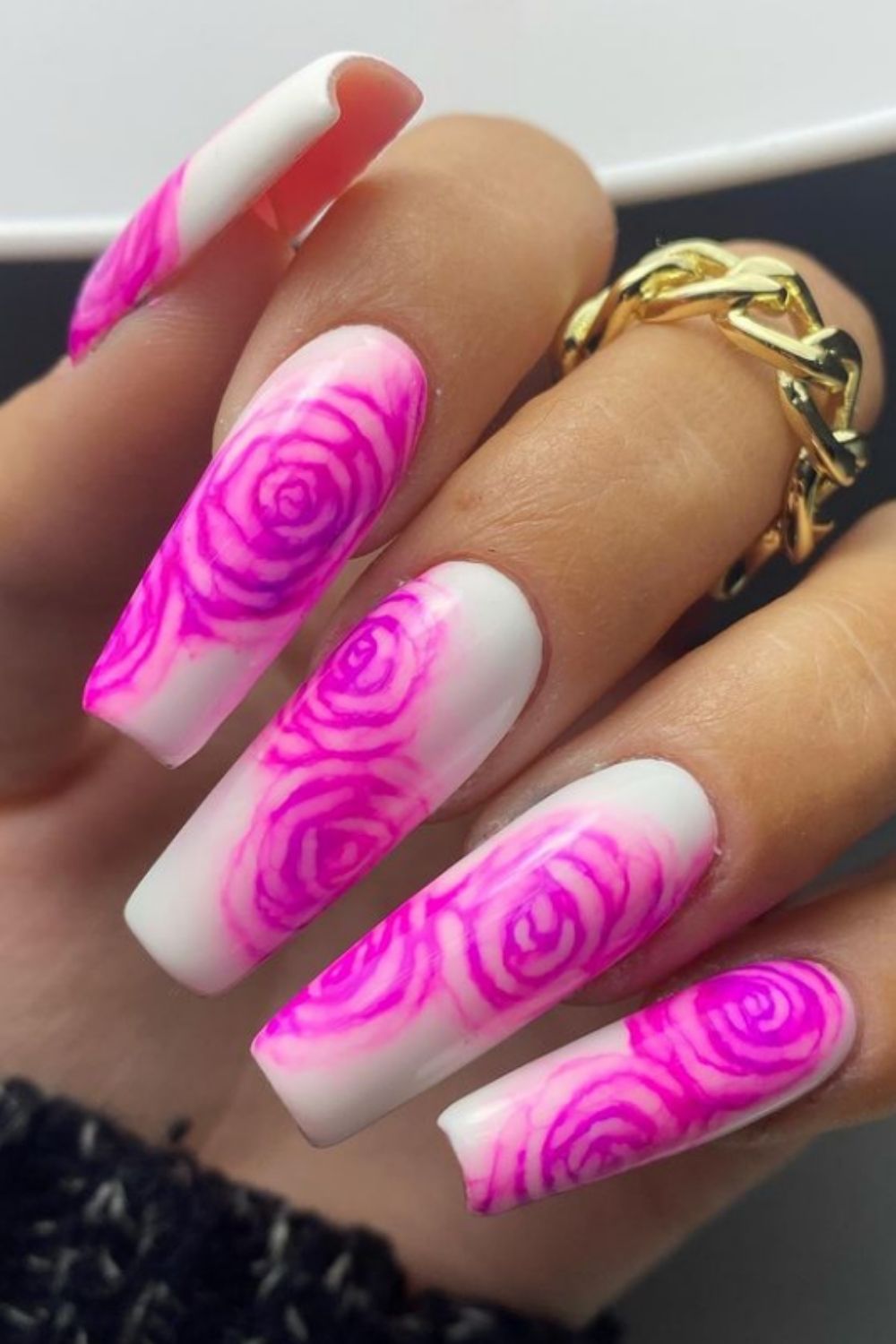 Pink ombre nails | the Millennial Version of a French Manicure