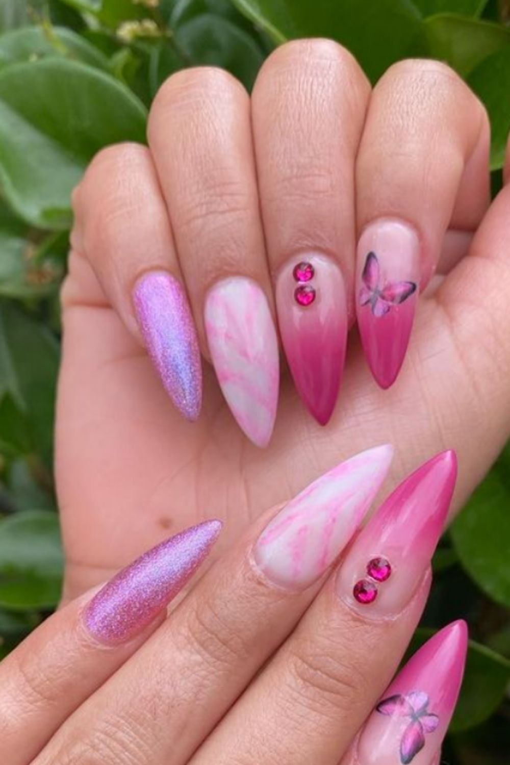 Pink ombre nails | the Millennial Version of a French Manicure