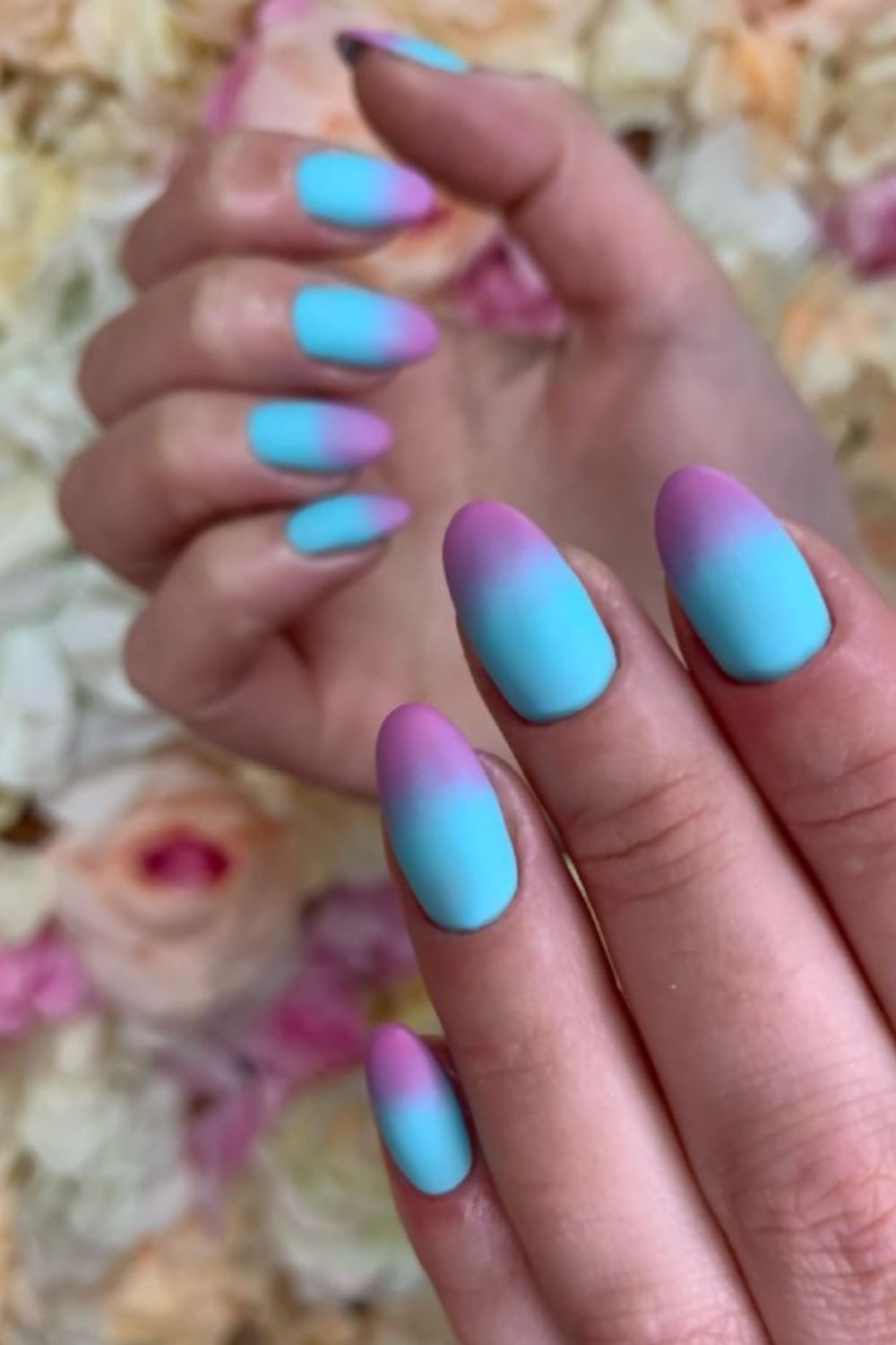 Pink ombre nails | the Millennial Version of a French Manicure