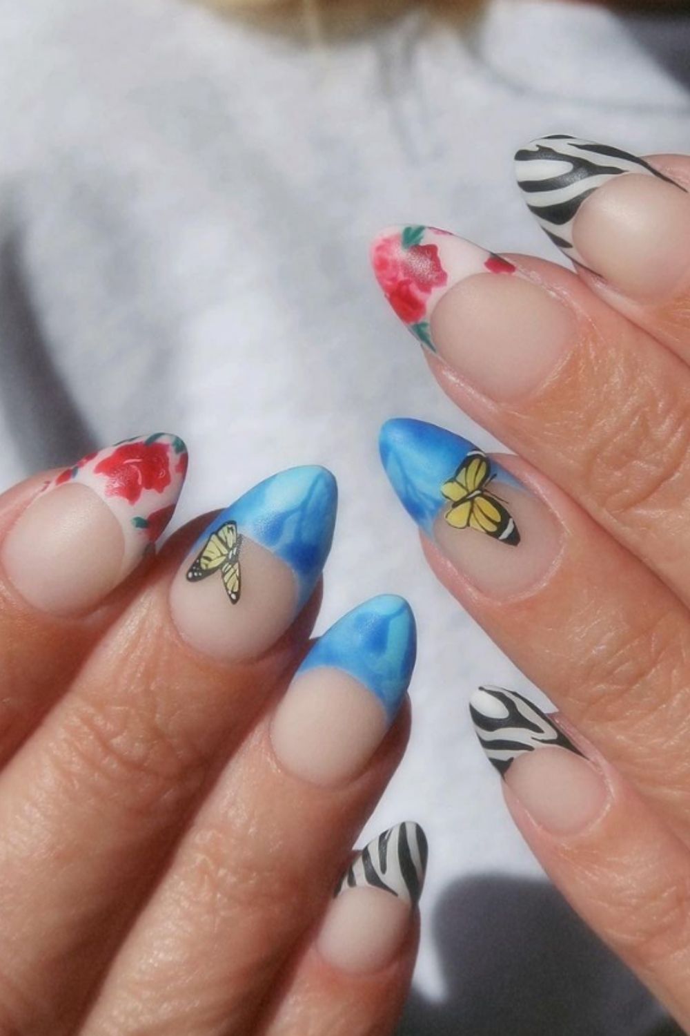 Butterfly Nails Best Acrylic Nails Art Design For 21