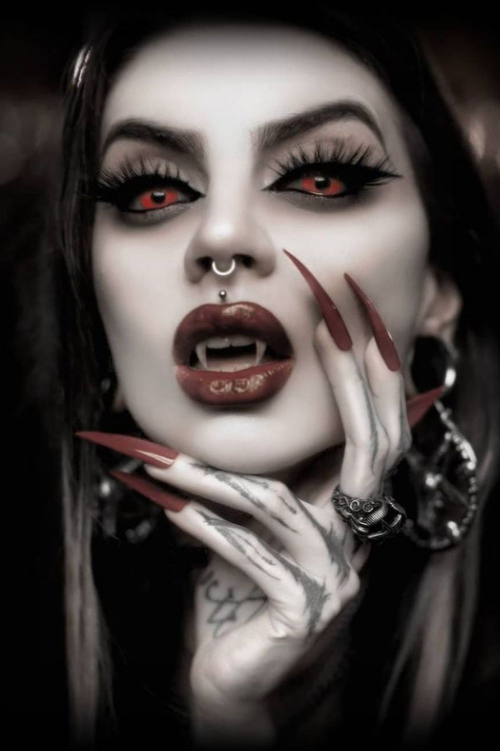 Vampire Makeup Ideas | the cute Halloween makeup ideas 2021