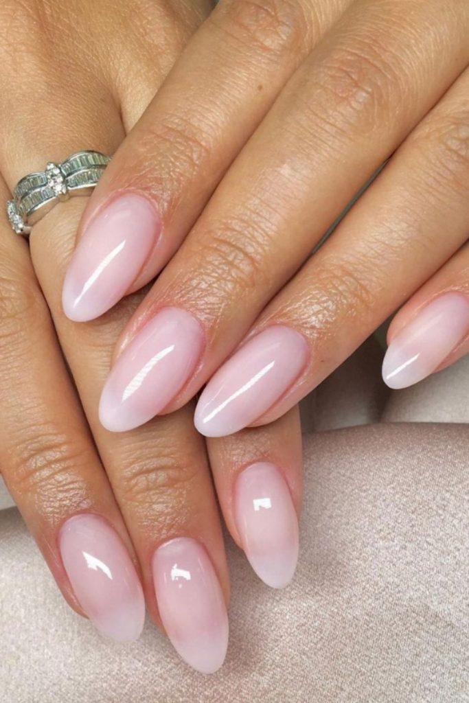 Pink ombre nails | the Millennial Version of a French Manicure