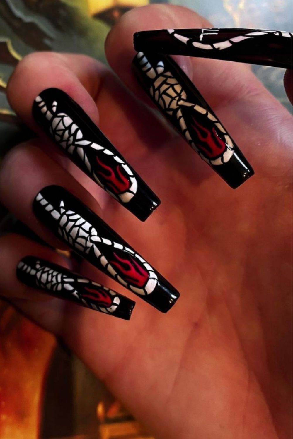 Halloween nails | the best fall nails ideas for spooky Halloween 2021 