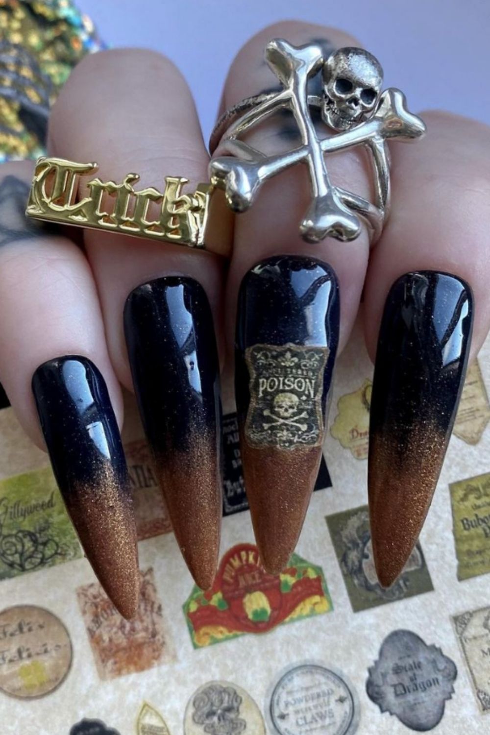 Halloween nails | the best fall nails ideas for spooky Halloween 2021 