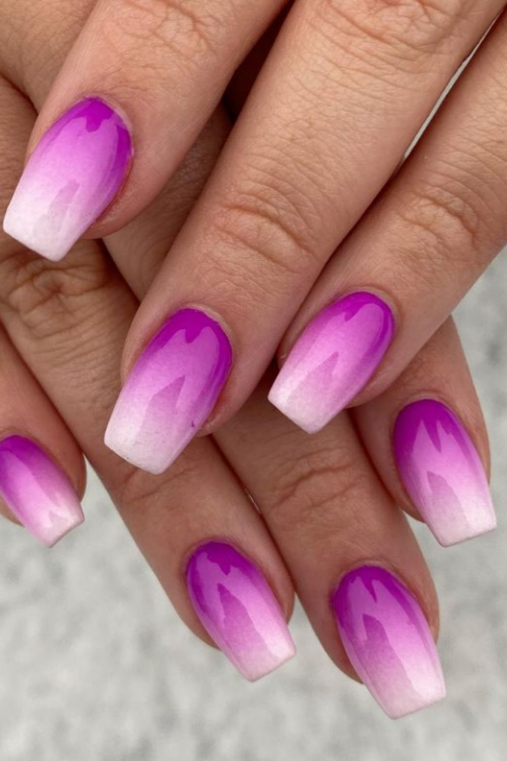 Pink ombre nails | the Millennial Version of a French Manicure