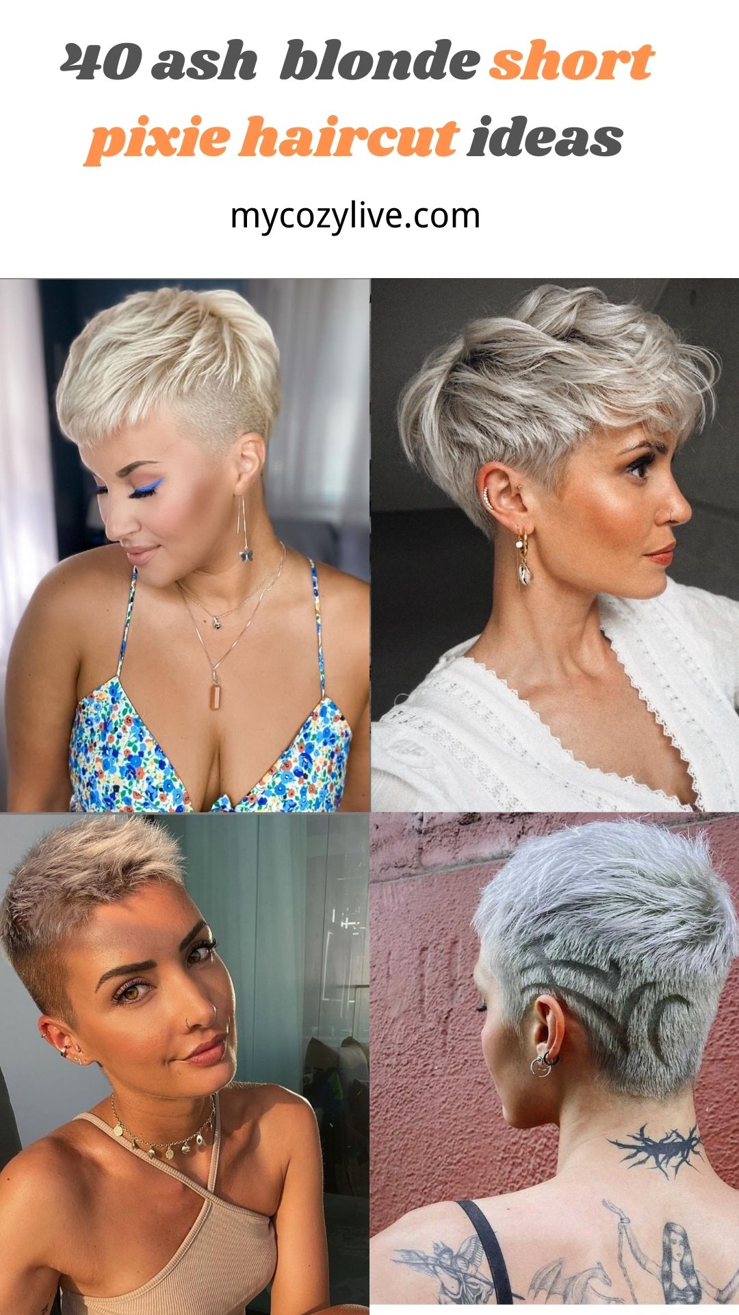 40 Best women short pixie hairstyles for fine hair 2021