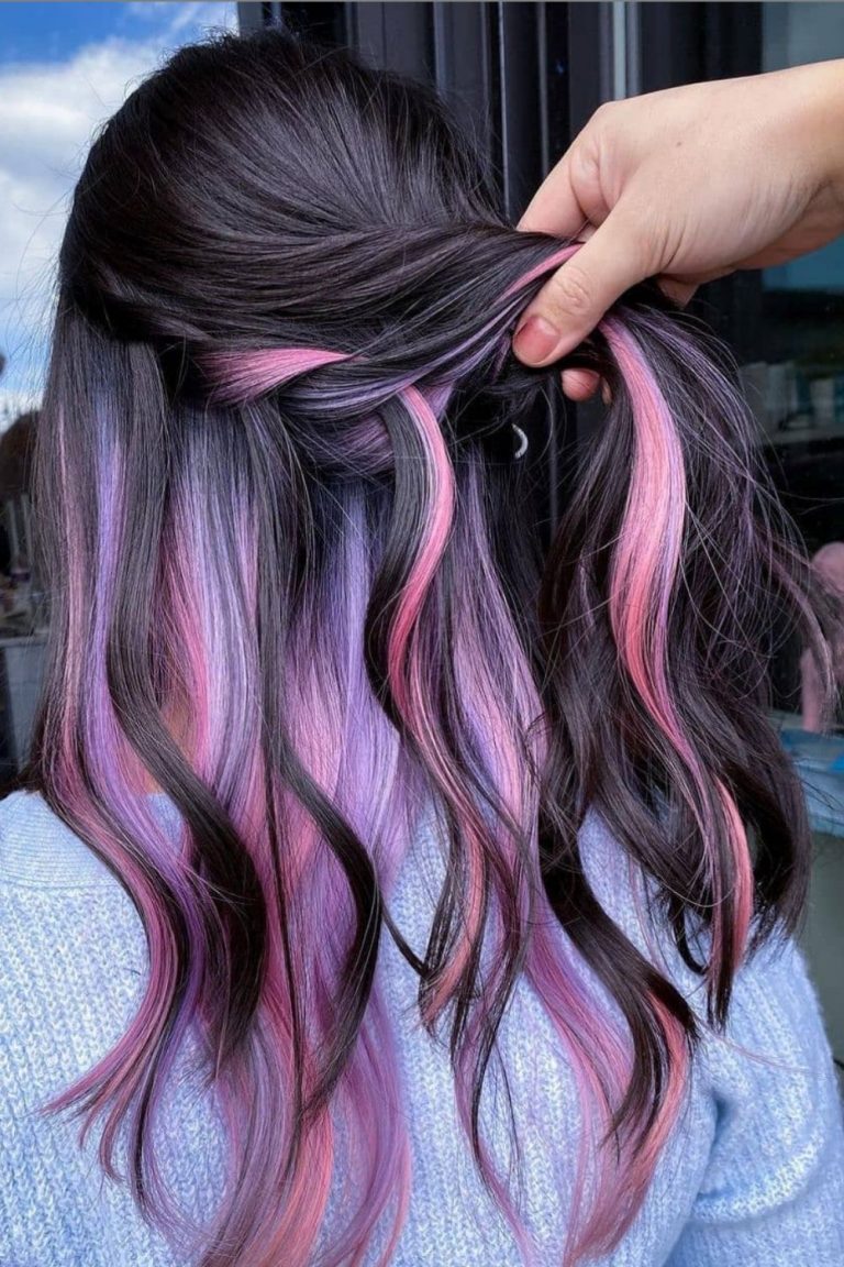 32 Best purple hair color for dark hair to copy ASAP 2021 Page 5 of 5