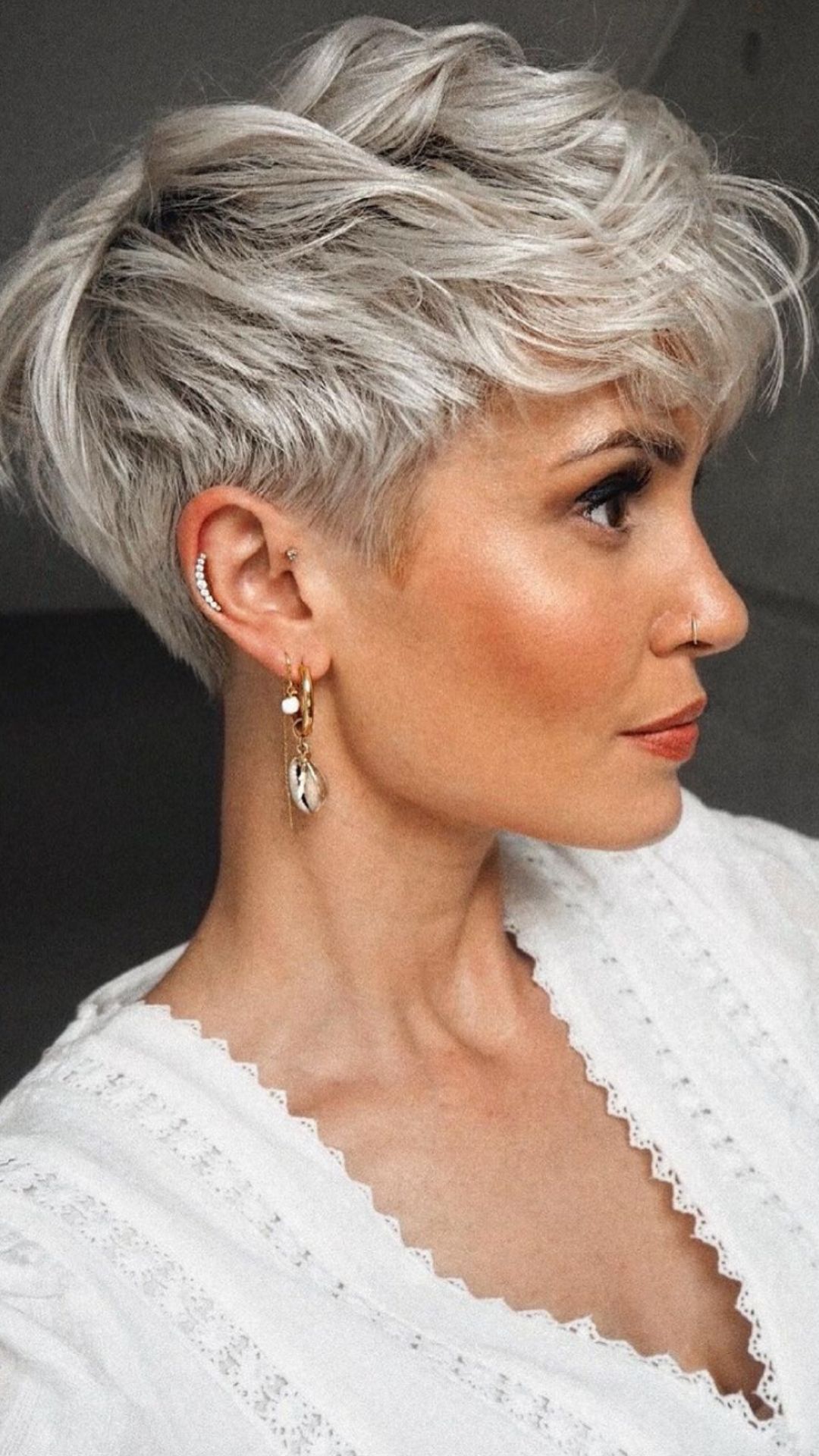 40 Best women short pixie hairstyles for fine hair 2021