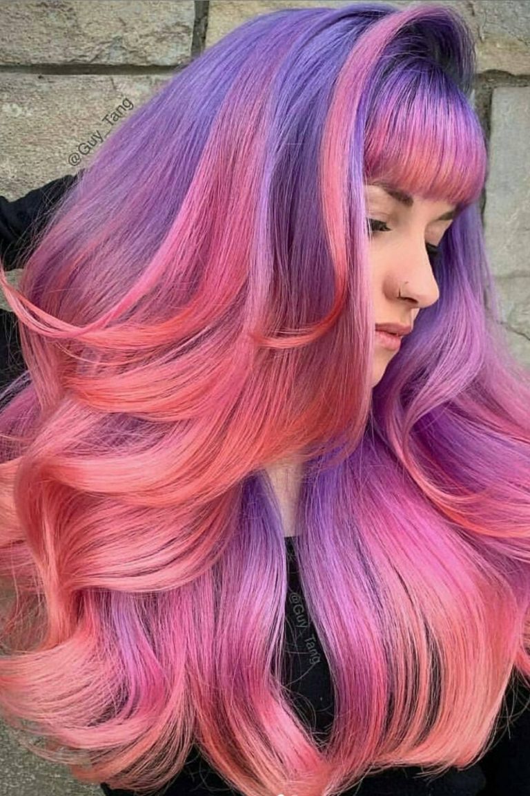 32 Best purple hair color for dark hair to copy ASAP 2021 - Page 5 of 5 ...