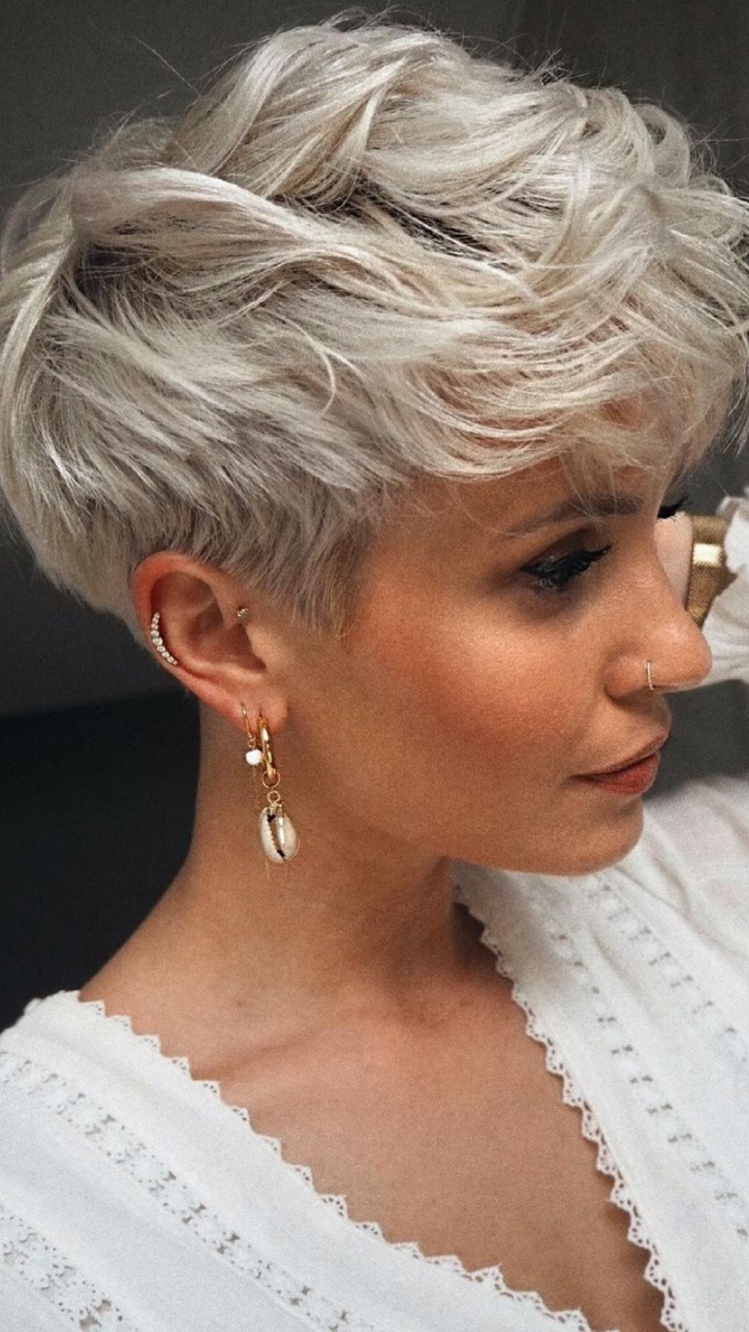 40 Best women short pixie hairstyles for fine hair 2021