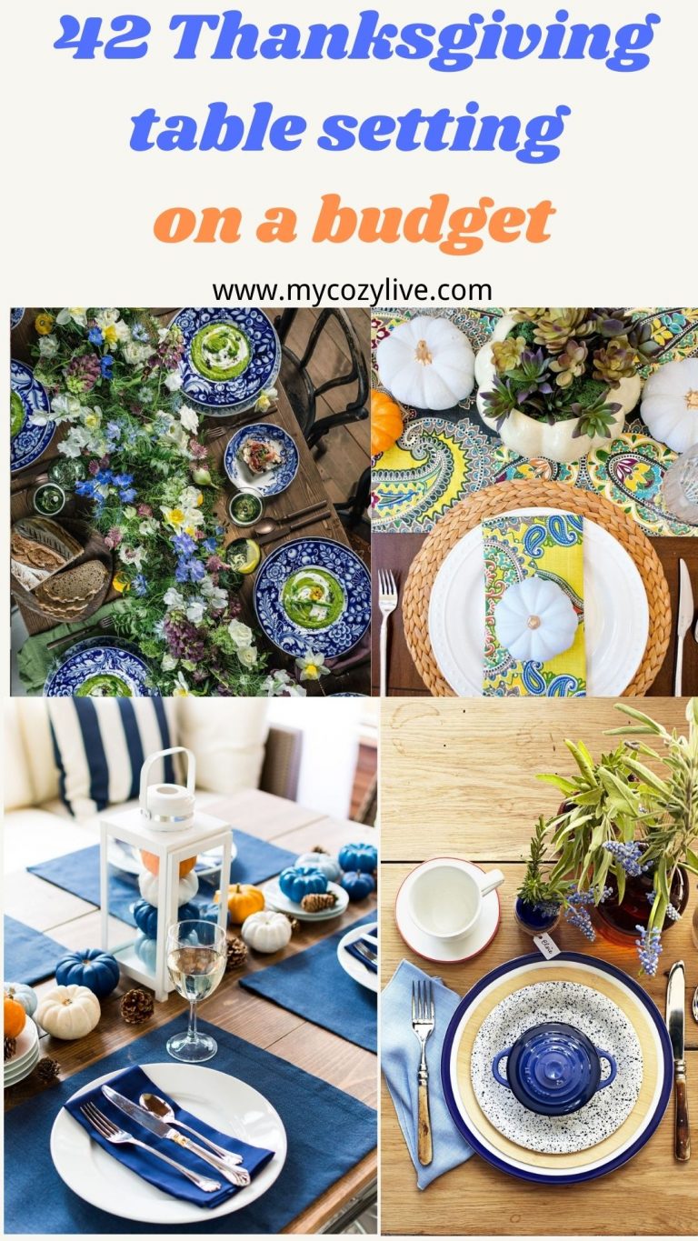 42 Creative Thanksgiving table setting on a budget 2021 - Page 24 of 46