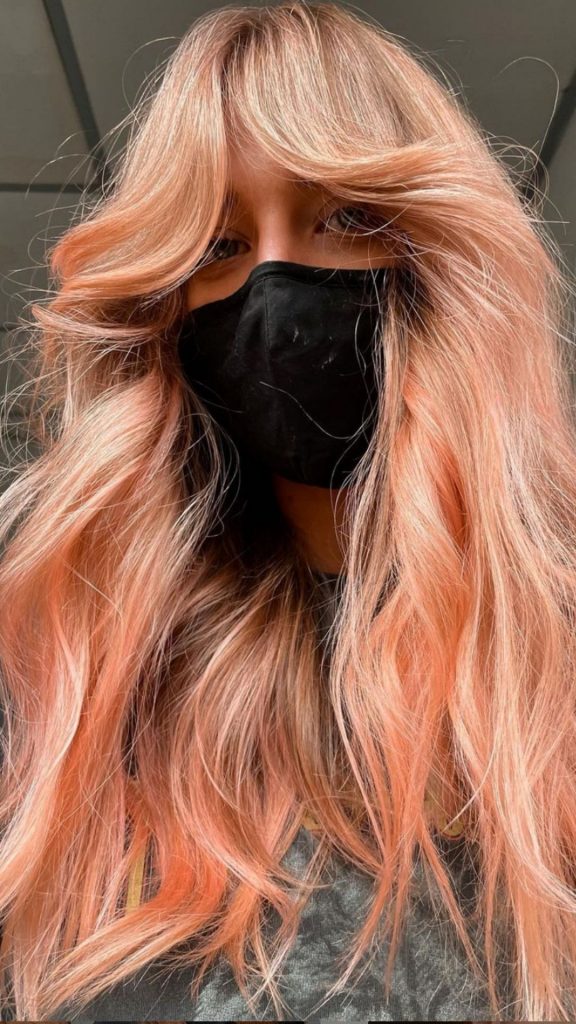 19 Flattering Long hair curtain bangs hairstyle to wear 2021!