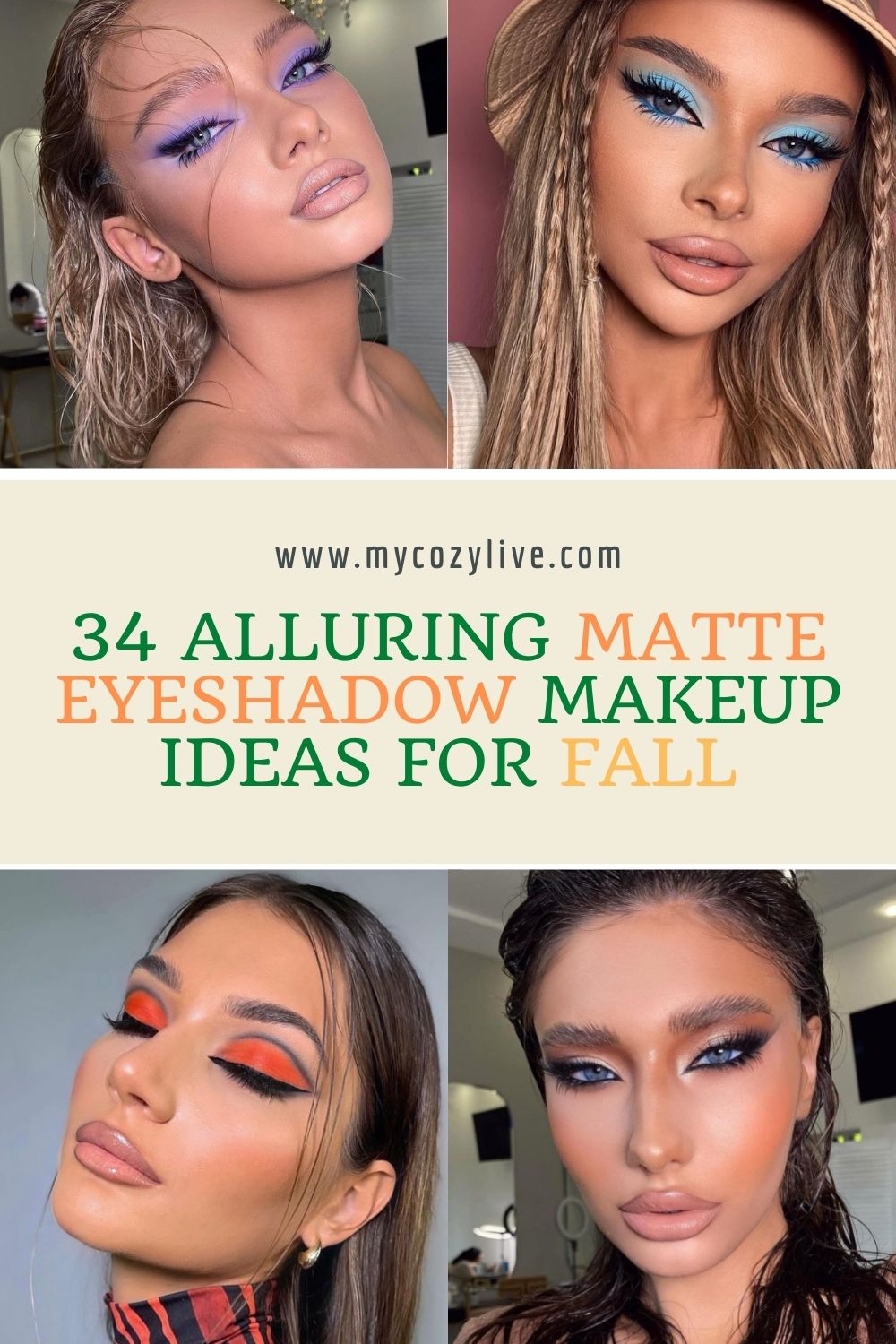 34 Incredible Fall makeup looks with matte eyeshadow ideas 2021