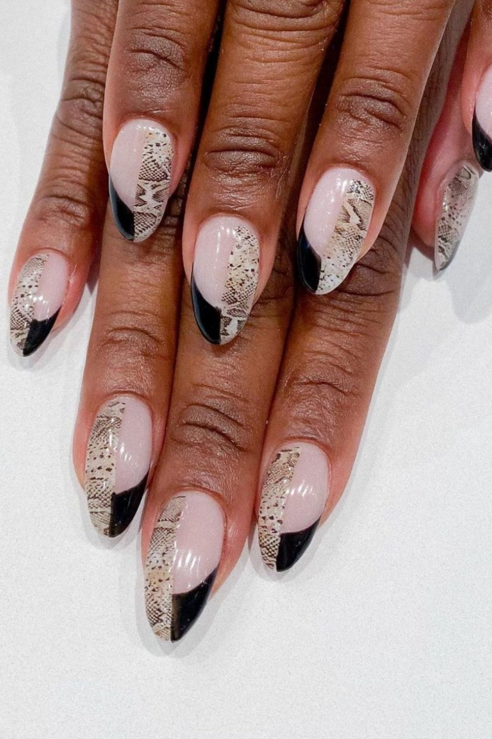 45 Top Homecoming nails with black nails 2021 to try