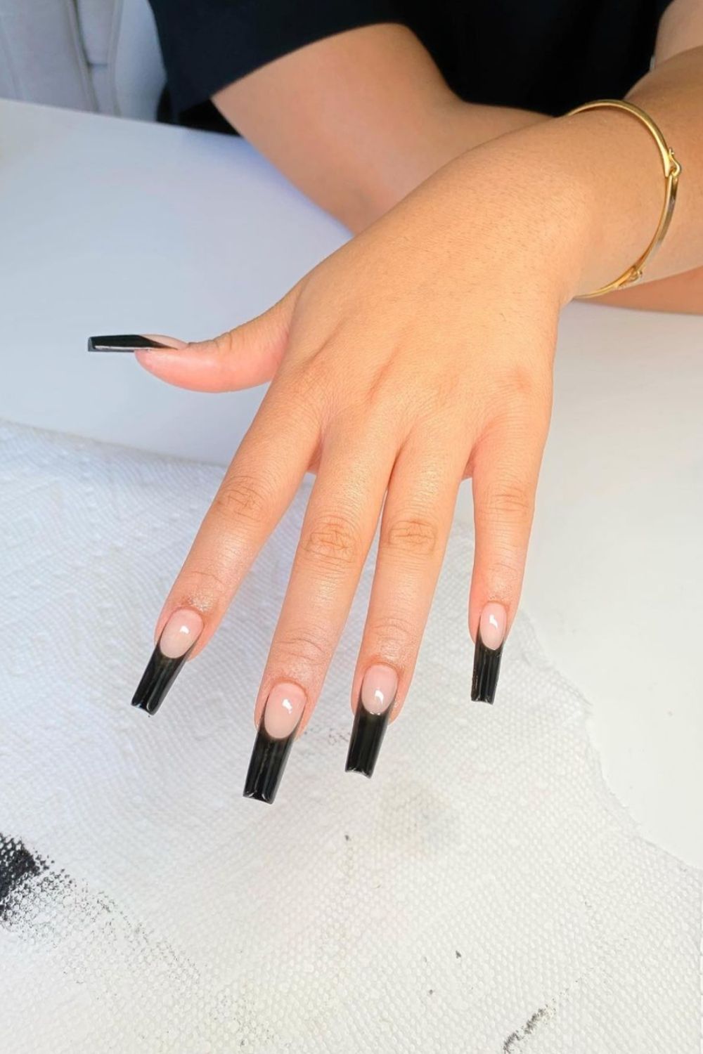 45 Top Homecoming nails with black nails 2021 to try