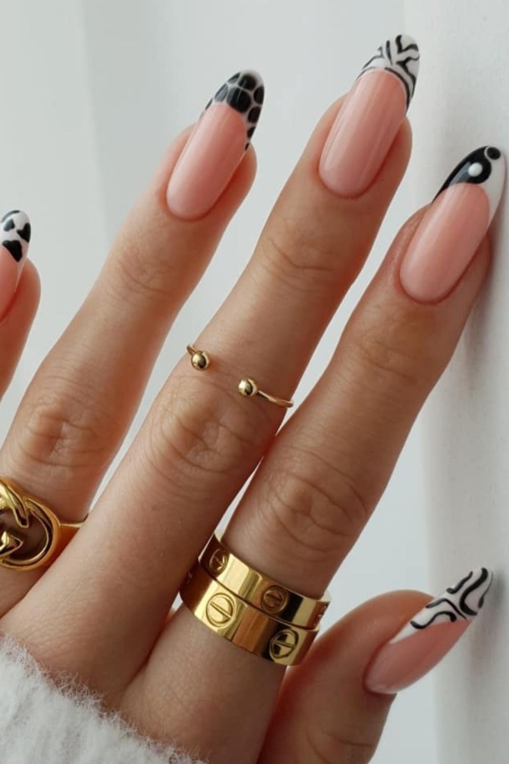 45 Top Homecoming nails with black nails 2021 to try