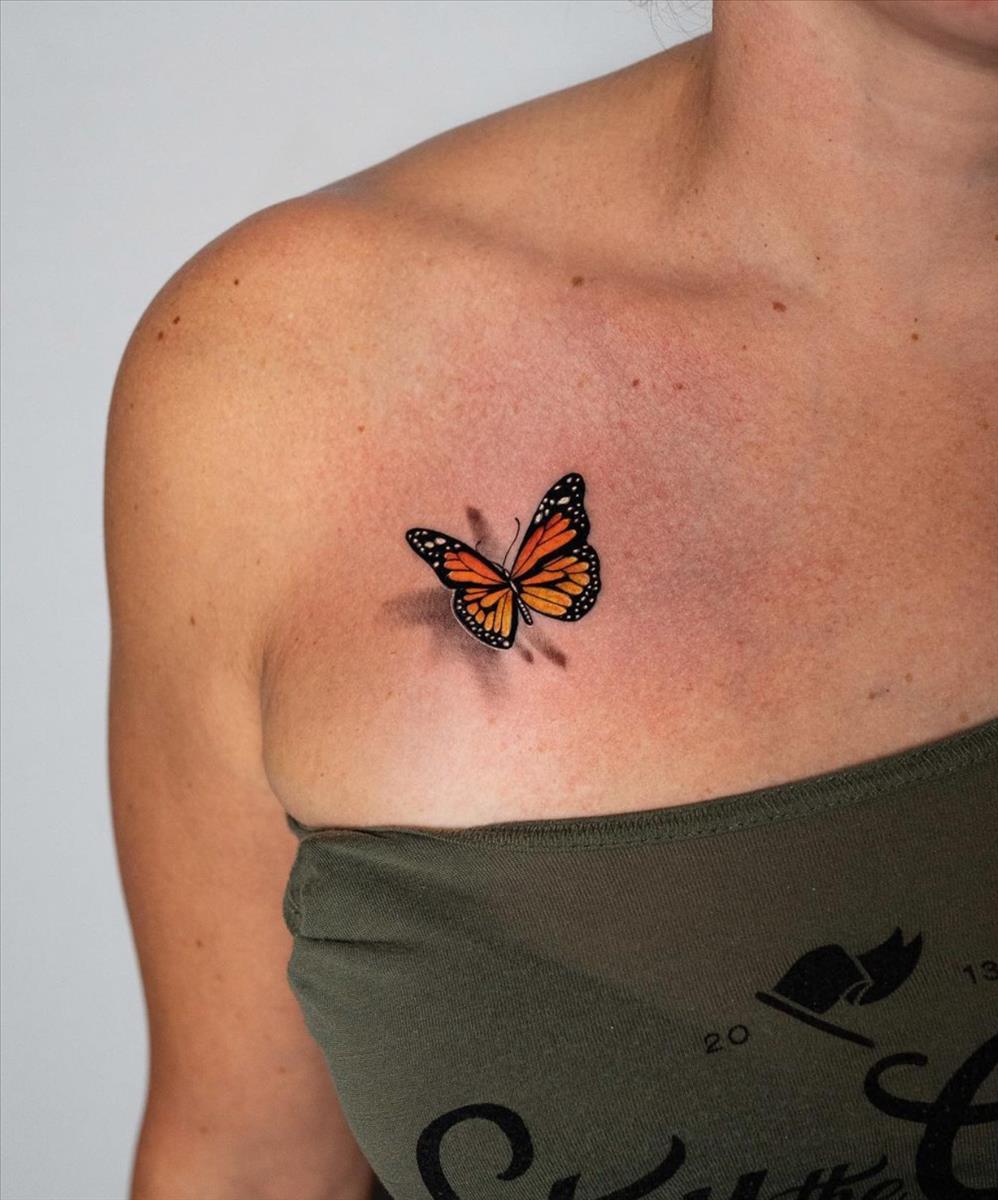 22 Beautiful small butterfly tattoo design ideas you'll tattoo