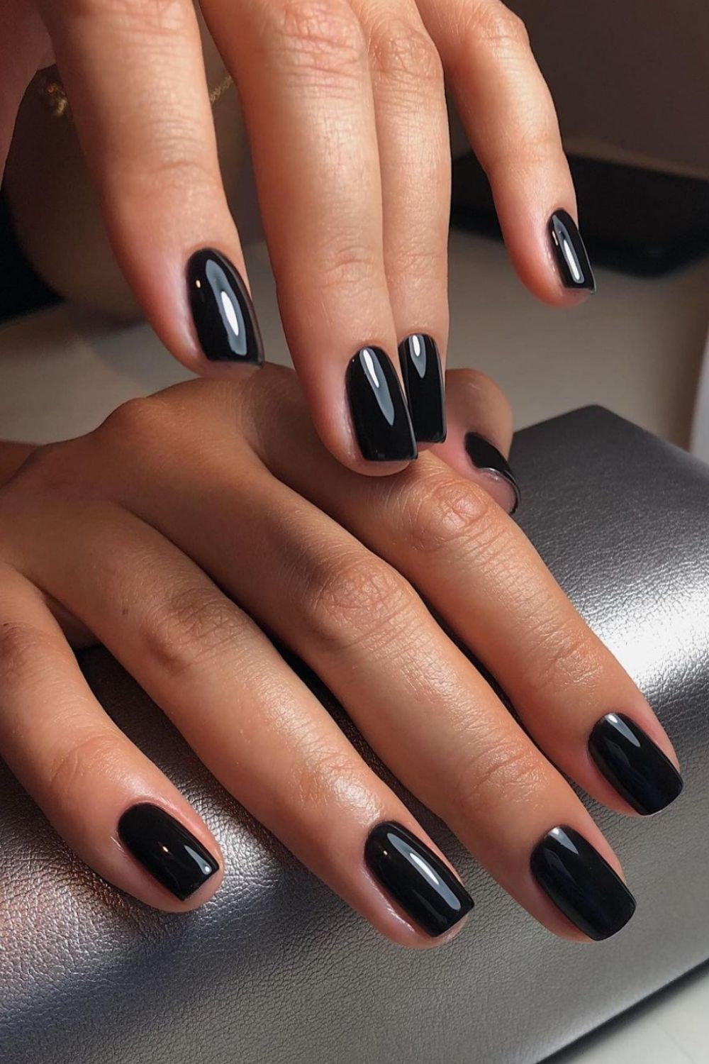 45 Top Homecoming nails with black nails 2021 to try