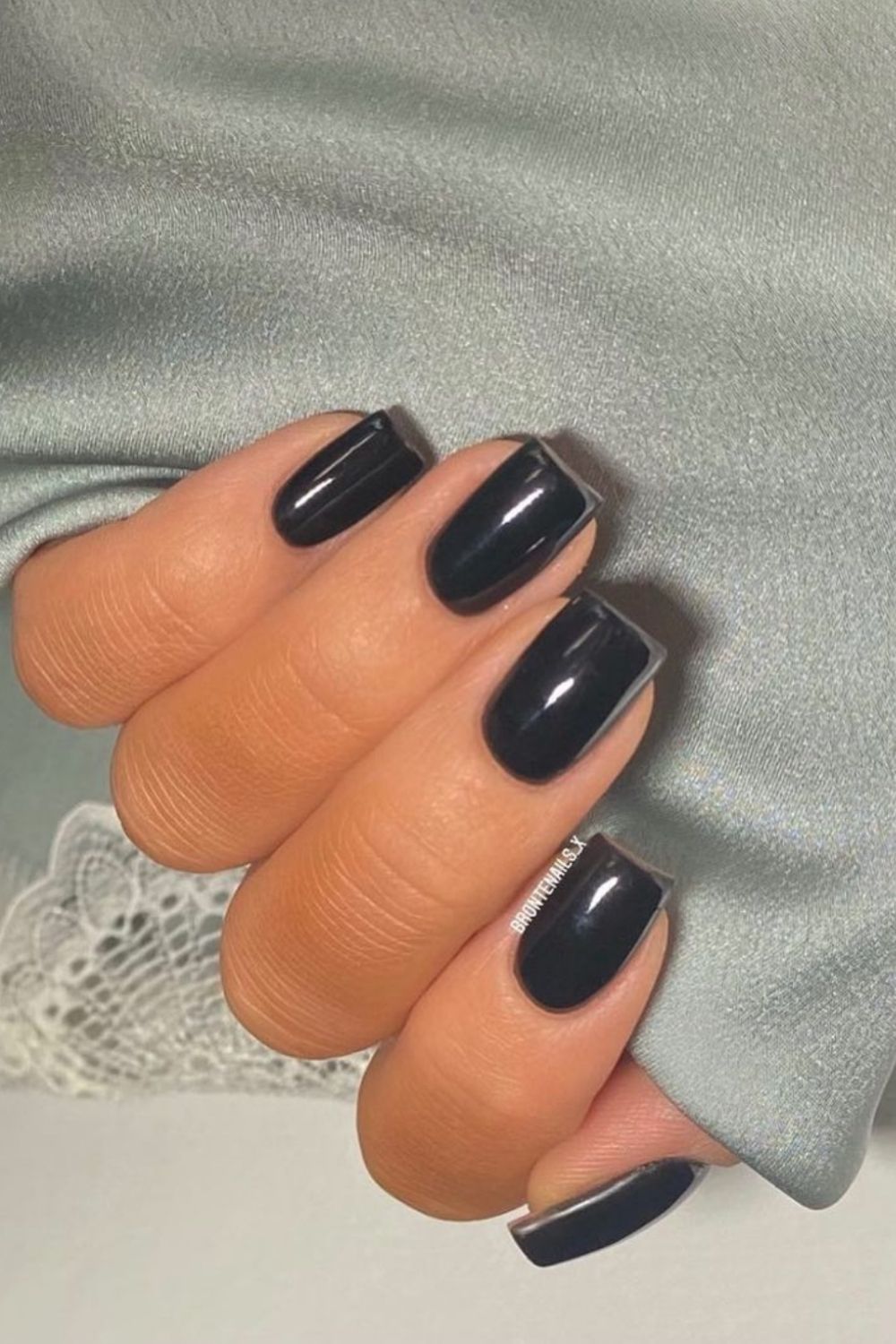 45 Top Homecoming nails with black nails 2021 to try