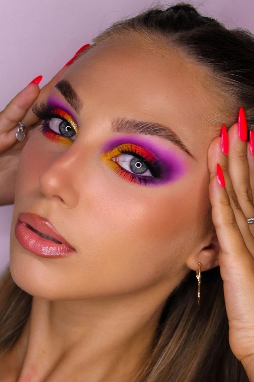 34 Incredible Fall makeup looks with matte eyeshadow ideas 2021