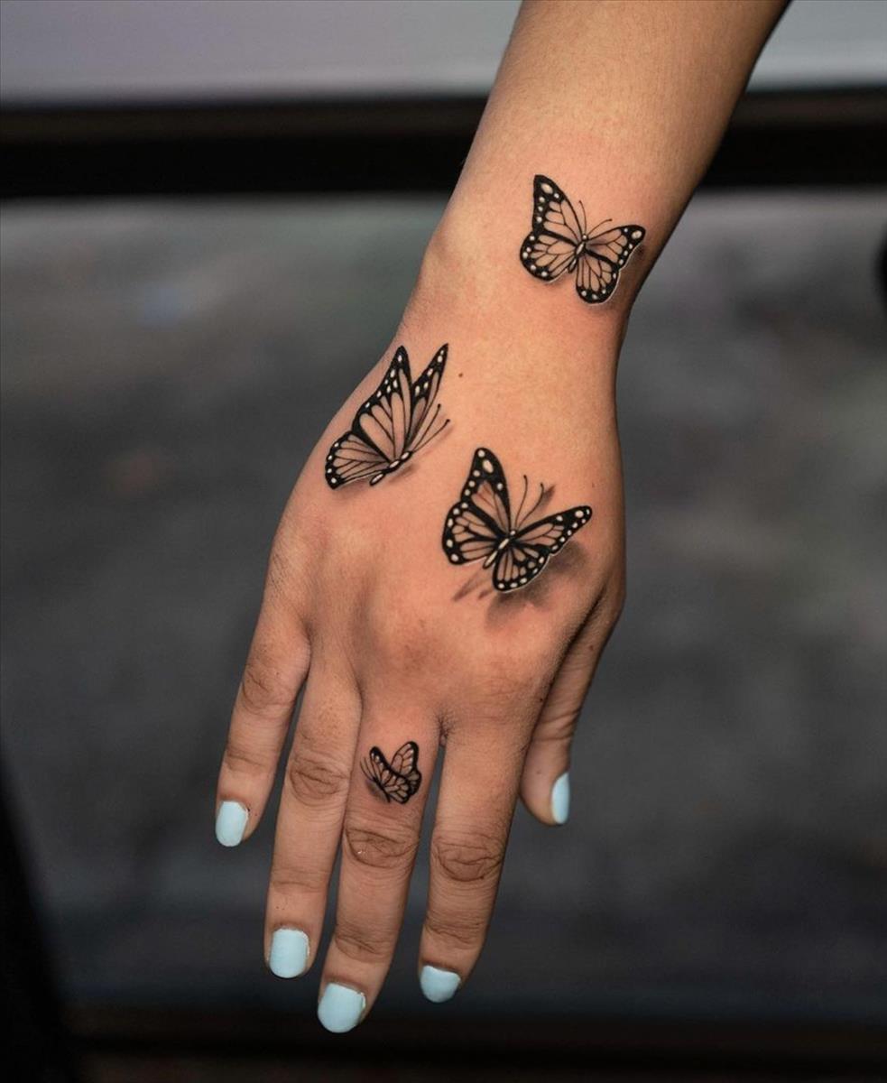 22 Beautiful small butterfly tattoo design ideas you'll tattoo