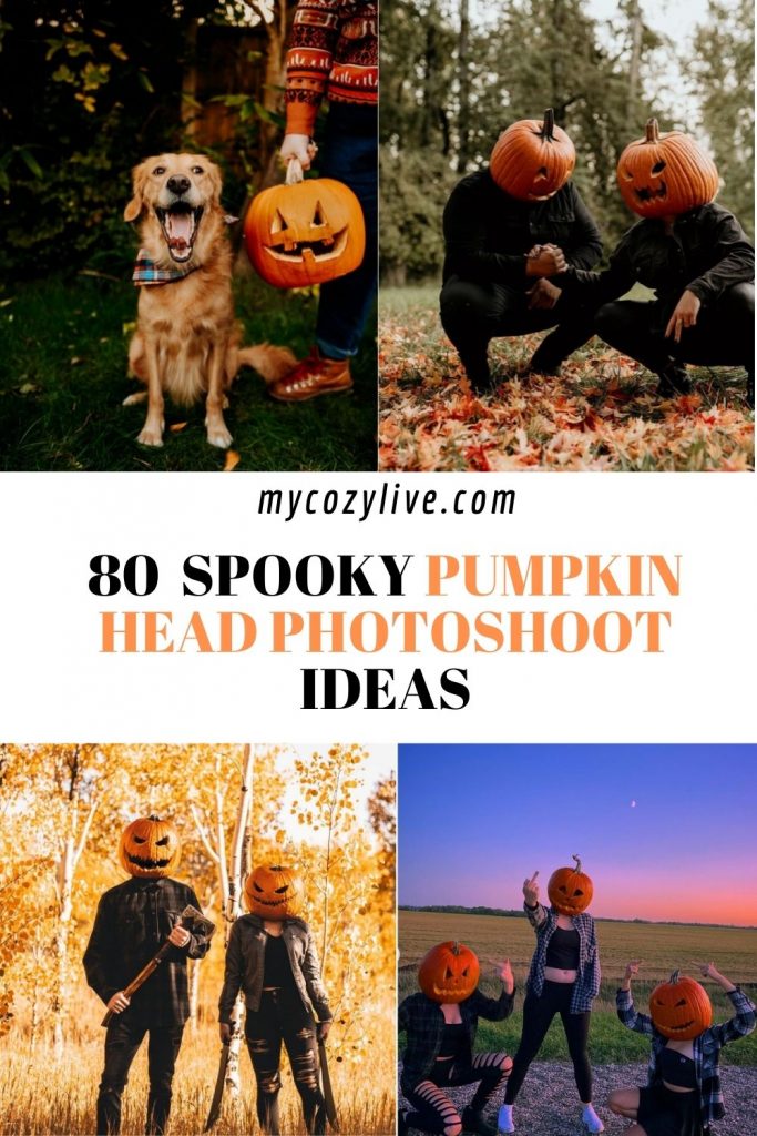 Pumpkin Head Photoshoots Ideas 