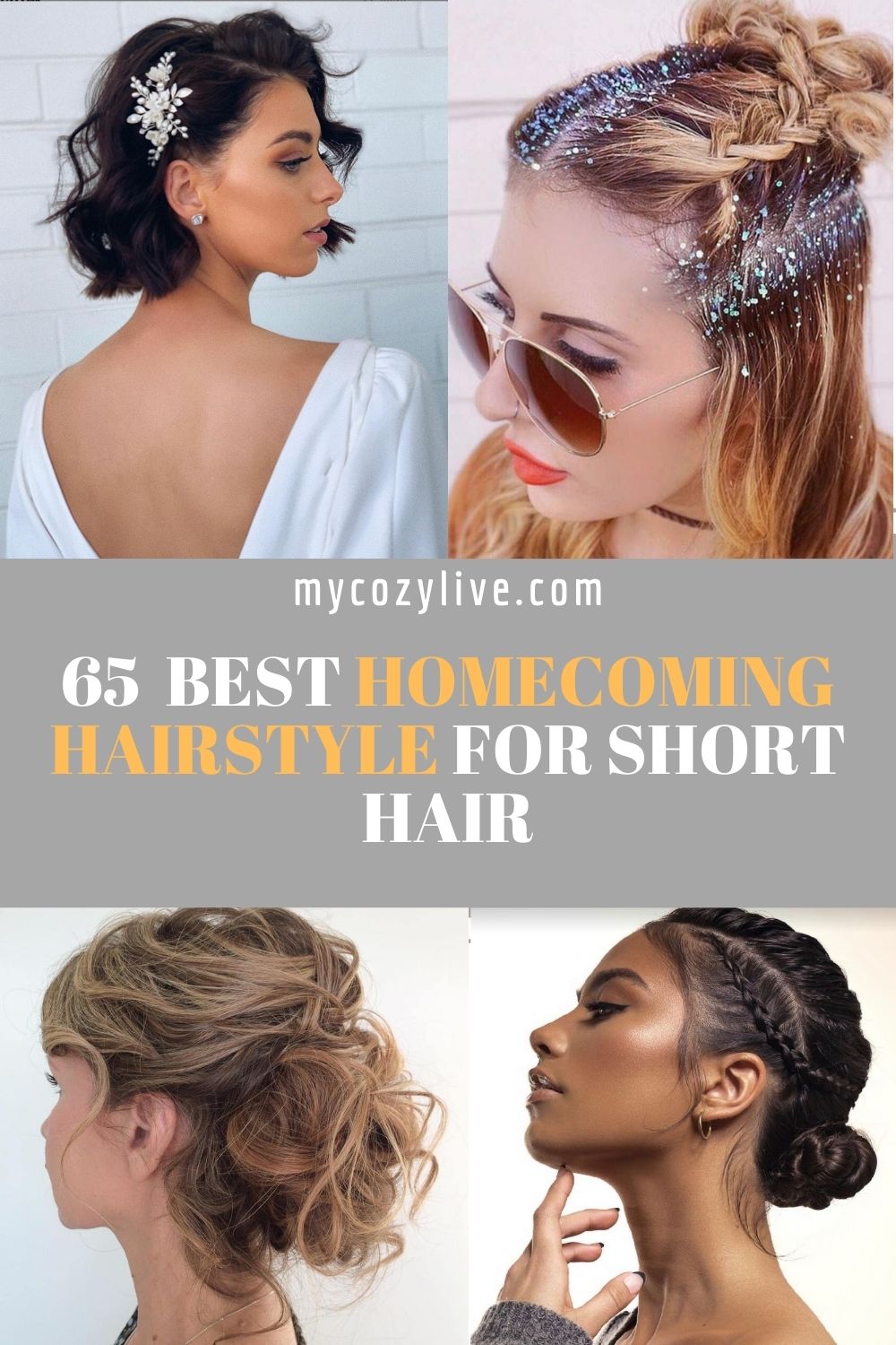 Gorgeous Homecoming Hairstyles For Short Hair 2021