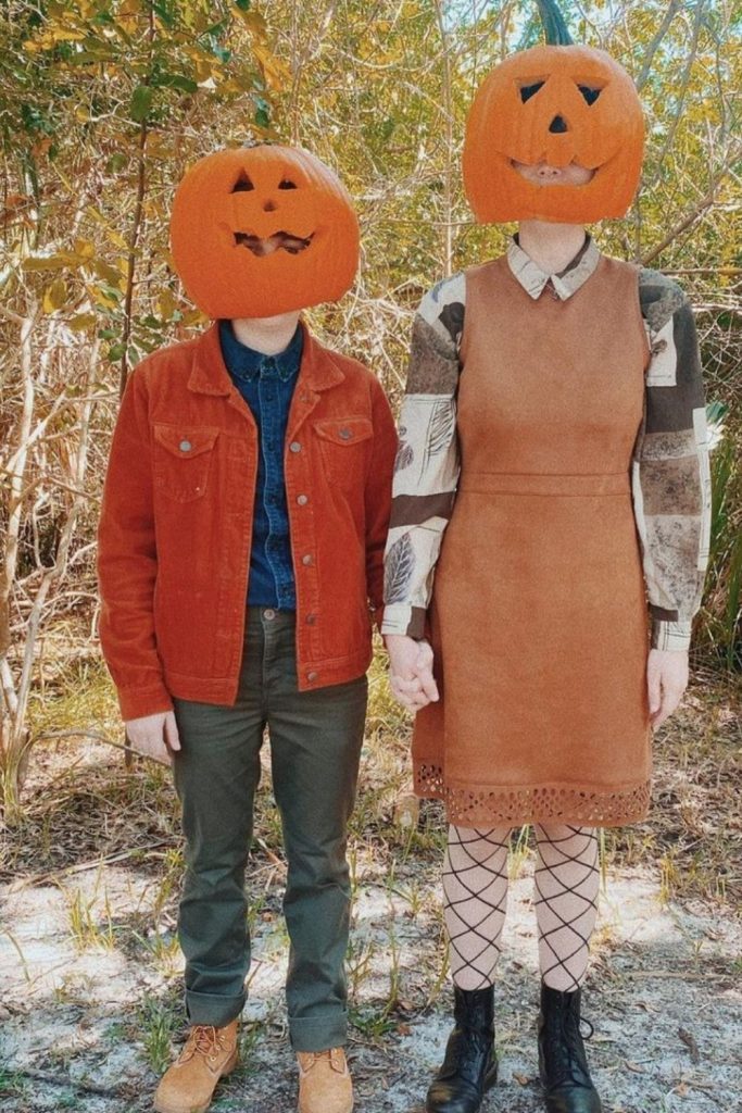Pumpkin Head Photoshoots Ideas 