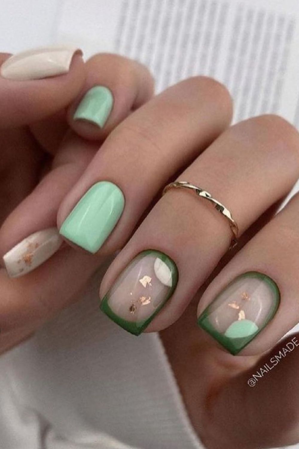 34 Unique Green Acrylic Nails Ideas 2021 Perfect To Copy Now