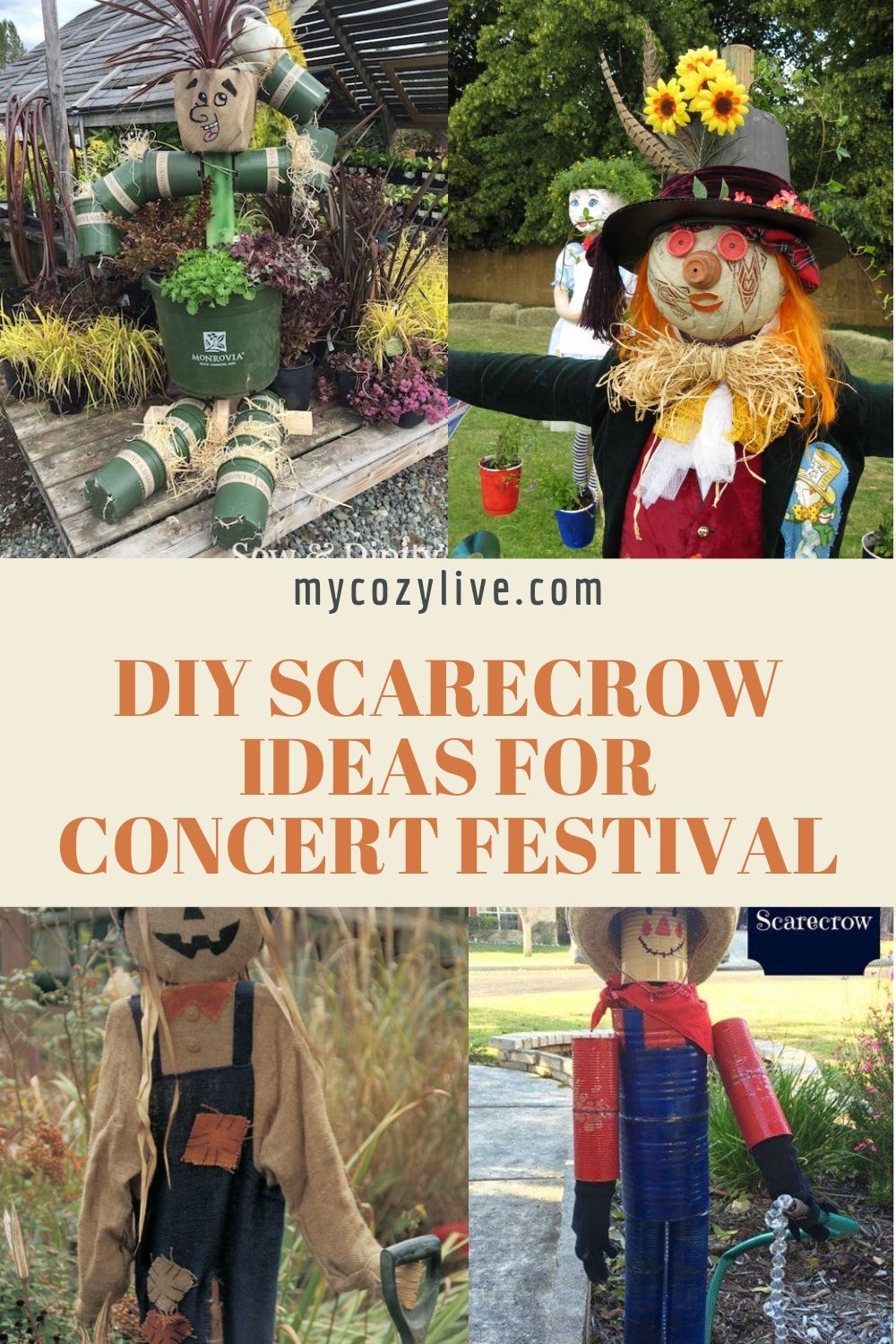 How to DIY scarecrow ideas for Fall yard 2021? 