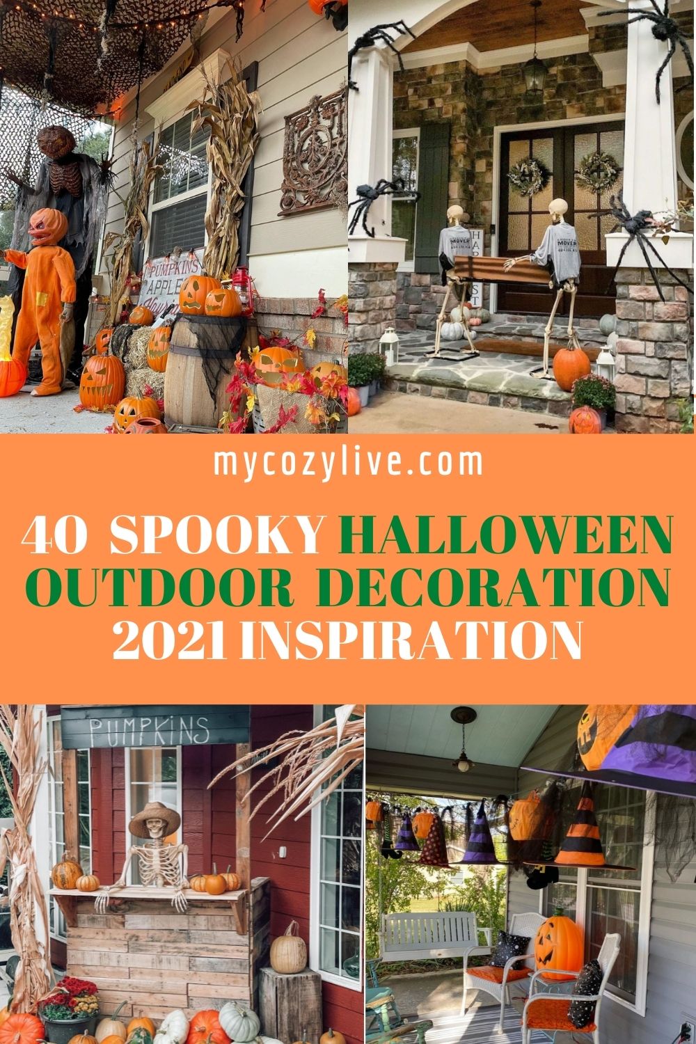 Spooky Halloween Outside Decorations ideas 2021