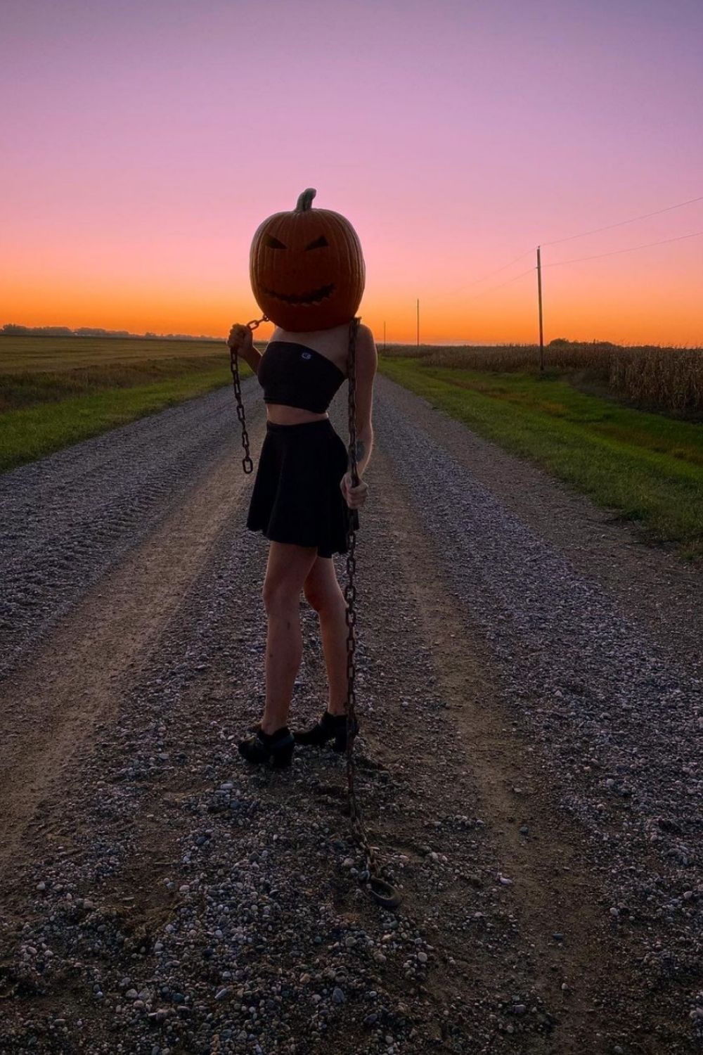 Creative Pumpkin Head Photoshoots Ideas for Halloween 2021