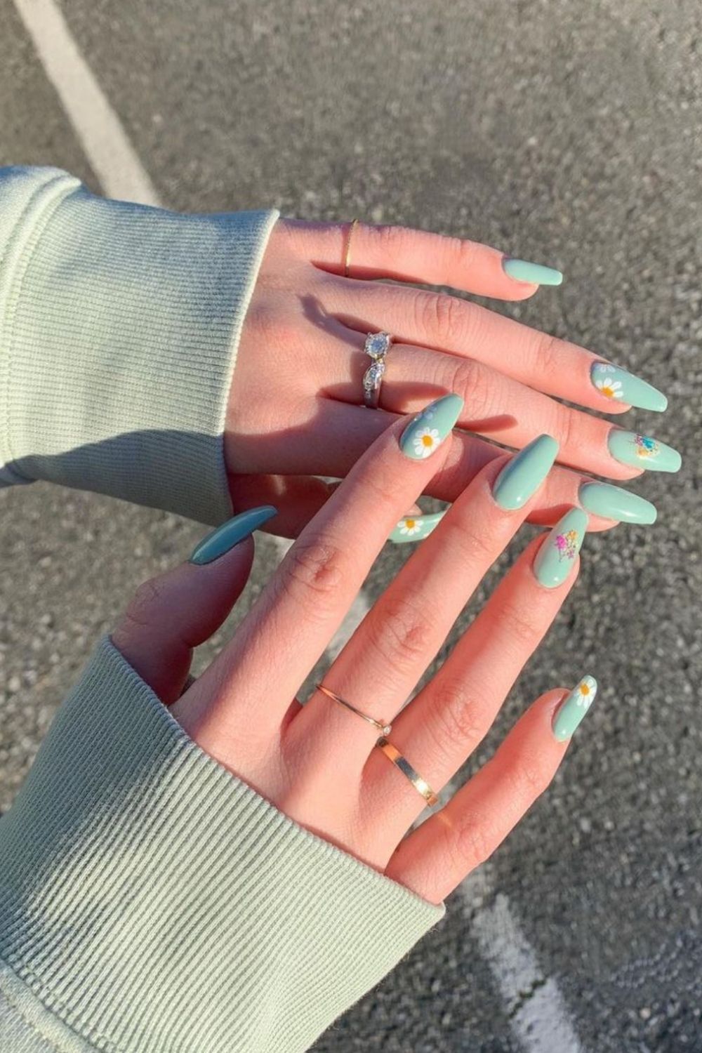 34 Unique Green Acrylic Nails Ideas 2021 Perfect To Copy Now