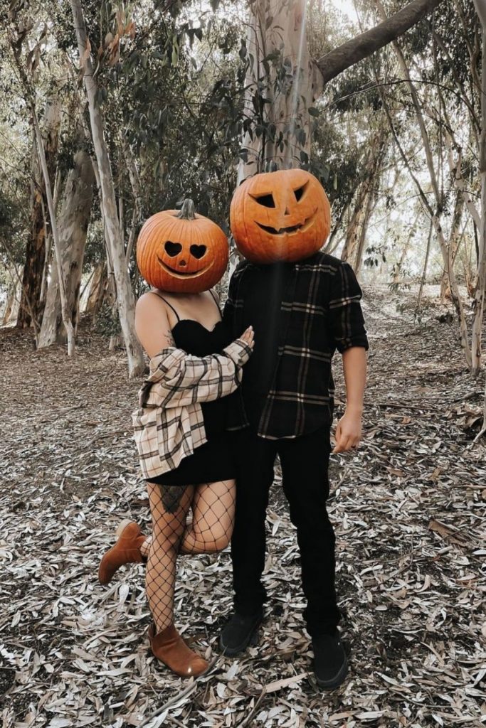 Pumpkin Head Photoshoots Ideas 