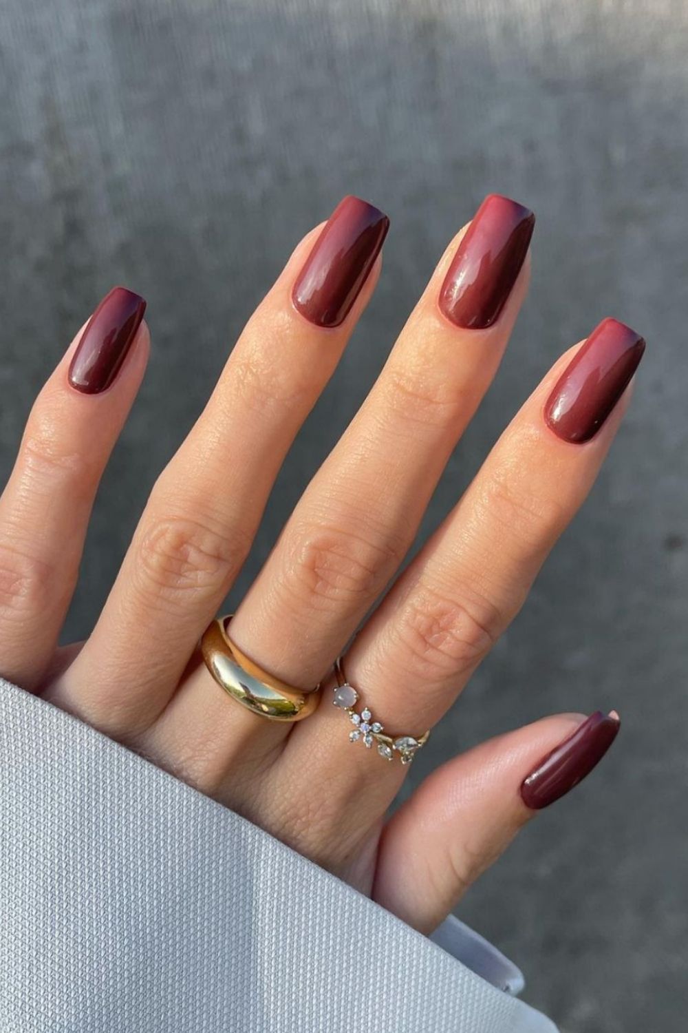 Burgundy nails design | Best winter nail colors 2021 to try