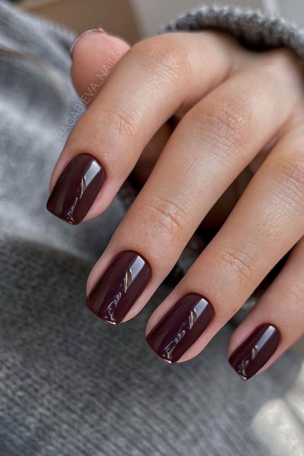 Burgundy nails design | Best winter nail colors 2021 to try