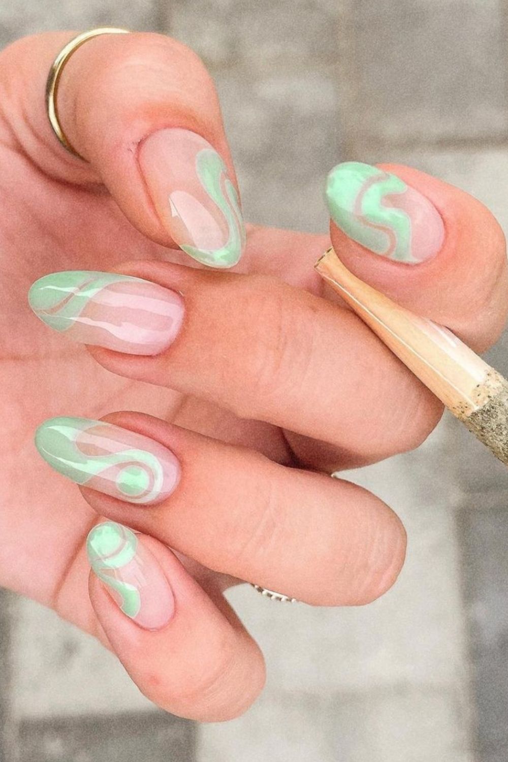 34 Unique Green Acrylic Nails Ideas 2021 Perfect To Copy Now