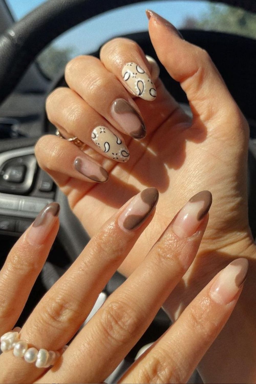 Best Brown nails design ideas for Short Fall nail colors 2021