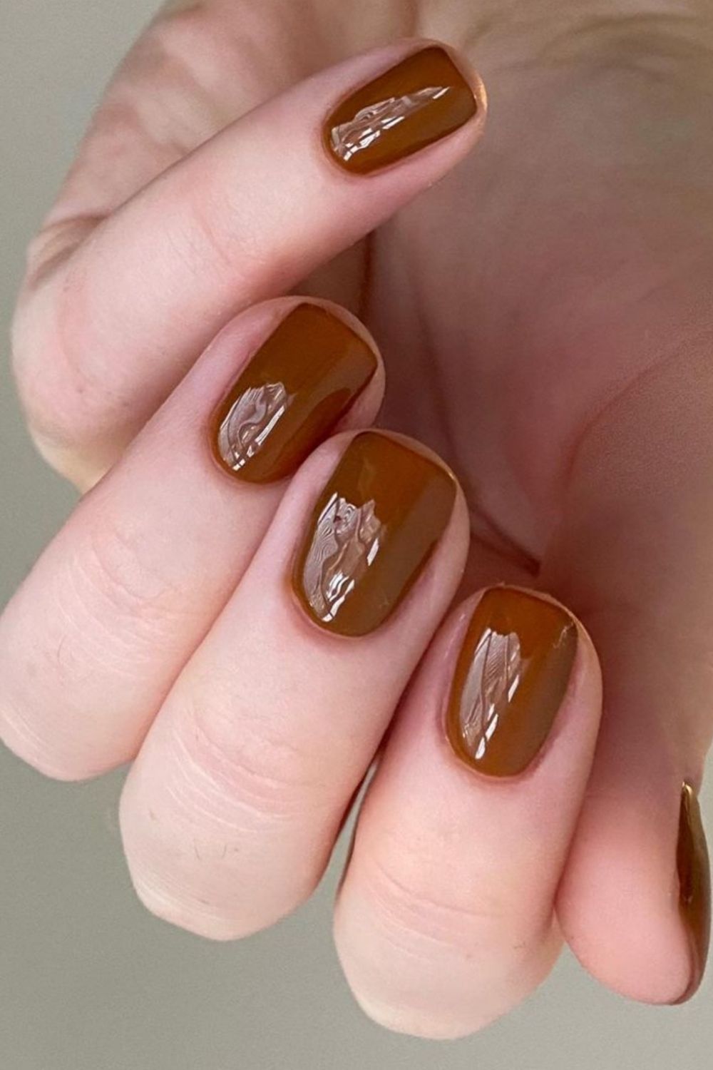 Best Brown nails design ideas for Short Fall nail colors 2021