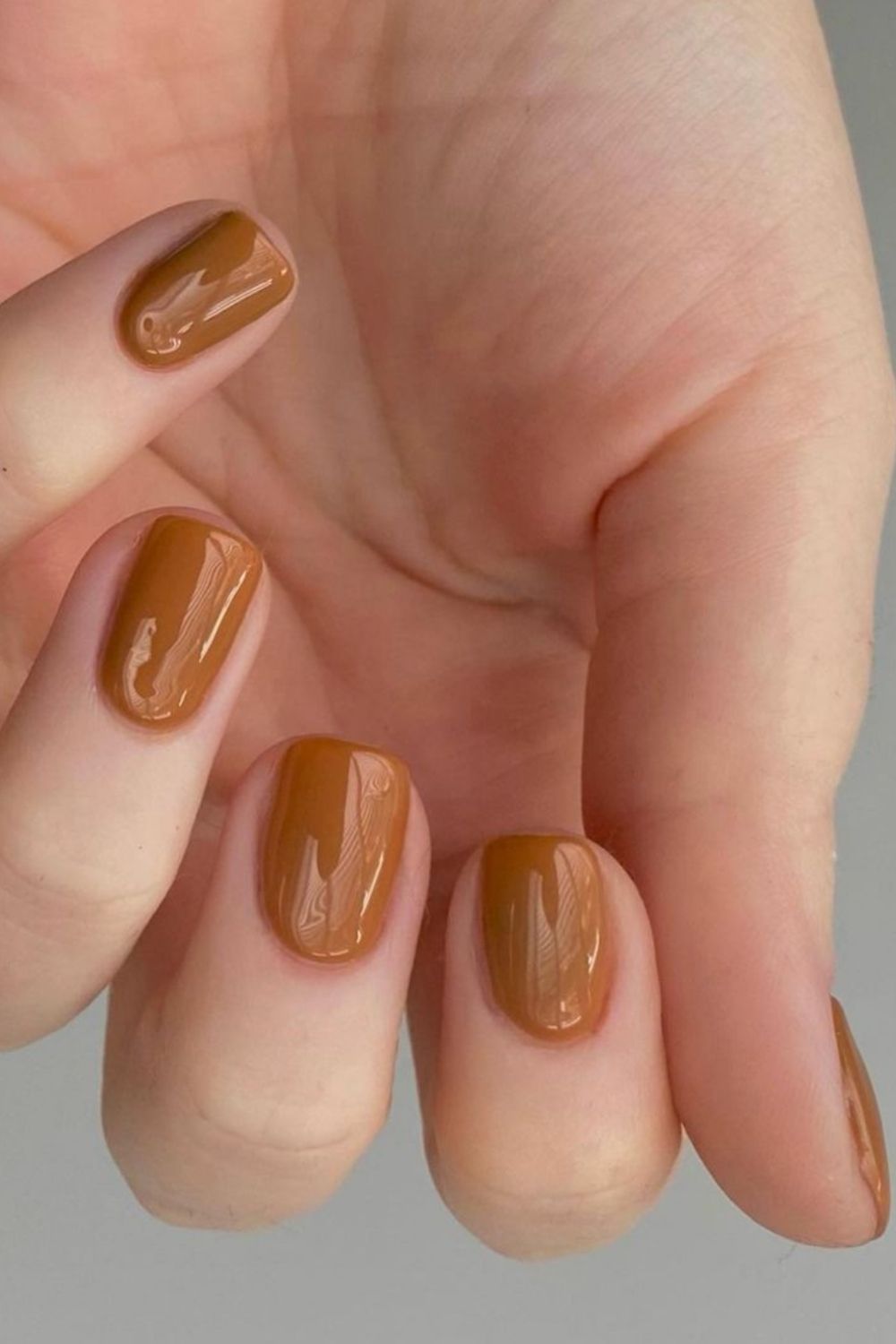 Best Brown nails design ideas for Short Fall nail colors 2021